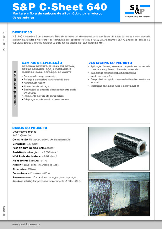 Ficha Técnica S&P C-Sheet 640