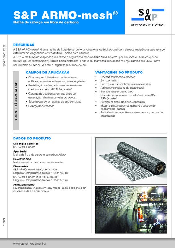 Ficha Técnica S&P ARMO-mesh