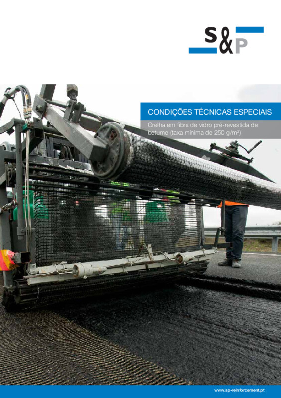 Condições Técnicas Especiais  S&P Glasphalt® G