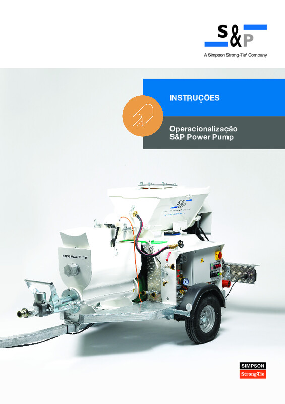 Instruções operacionalização S&P Power Pump