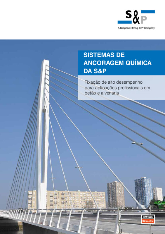 Sistemas de ancoragem química da S&P