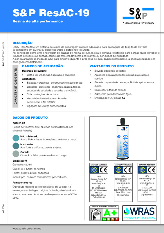 Ficha Técnica S&P ResAC-19