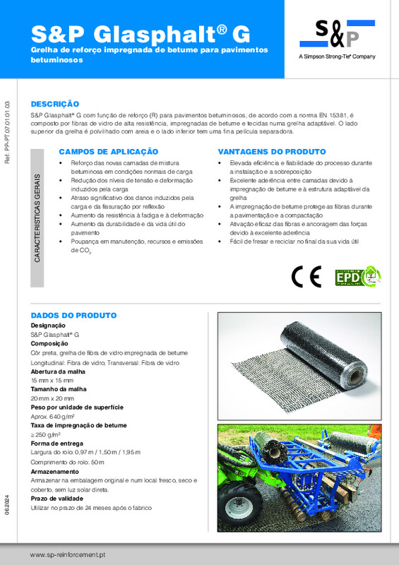 Ficha Técnica S&P Glasphalt® G