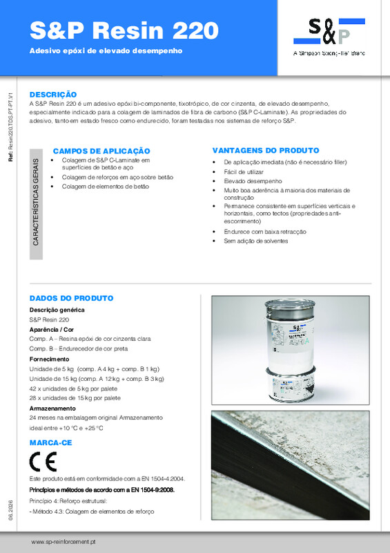 Ficha Técnica S&P Resin 220