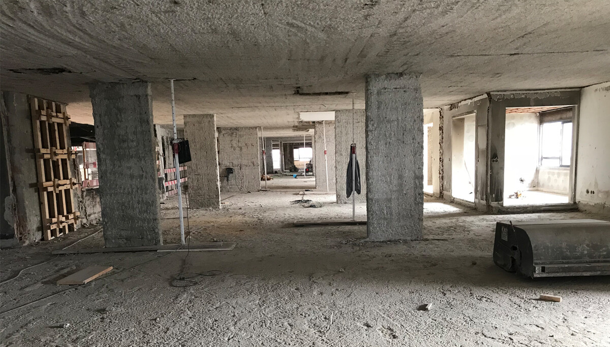 Reforço de Lajes no Edifício Cascais Atrium