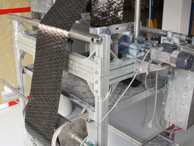 Wet lay  up - Maquina de impregnação de resina nas mantas S&P C-Sheet 